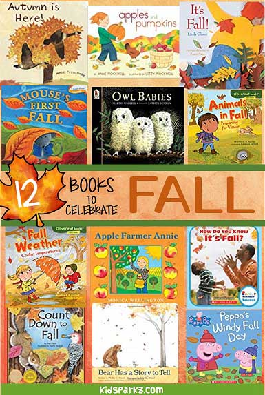 Fall books for preschool and kindergarten