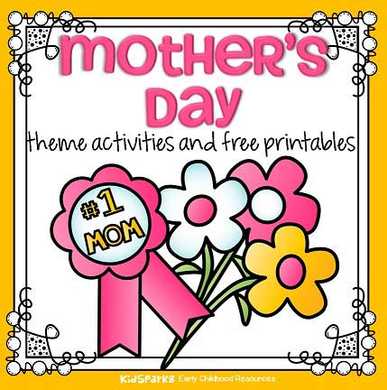 Mother S Day Theme Activities And Printables For Preschool And Kindergarten Kidsparkz