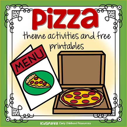 Pizza theme activities for preschool