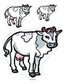 Cows theme activities and printables for preschool and kindergarten