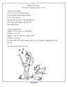 Camping - action song printable