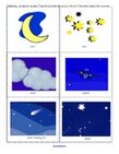 Categorize day or night sky flashcards