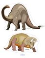 Dinosaurs preschool theme - large manipulatives -  20 dinosaurs.
