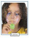 Bubbles preschool theme anchor poster