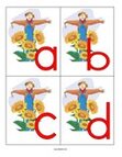 Scarecrows - letters lower case 