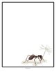 Ant with seed page border.