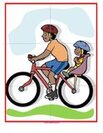 Bicycles theme preschool puzzle