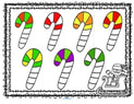 Complete the AB patterns on each candy cane. 2 pg.