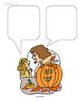 Halloween conversations  - What do you think they are saying?