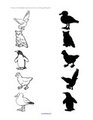 Birds theme - silhouettes matching