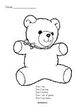 Teddy bears draw and count sets