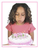 Air theme photo poster- blowing out candles