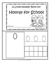 Booklet to review and practice counting and number recognition 0-10. 