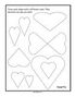 tracing heart shapes
