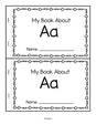 Alphabet booklet A