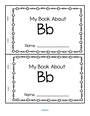 Alphabet booklet B