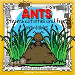 Ants theme activities
