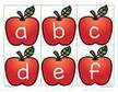Apple alphabet, lower case