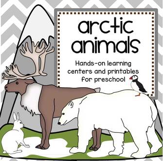 Arctic animals activities at KidSparkz.com