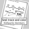 Seal trace and color printable.