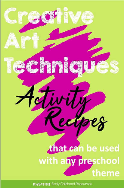 Creative art activity recipes for preschool