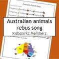 Australian animals song
