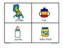 Babies theme flashcards vocabulary