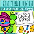 Build a butterfly cut and paste, plus rhyme printable.