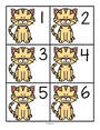 Cats numbers flashcards 1-30