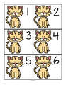 Cats numbers cards 1 - 30