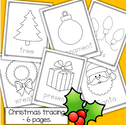 Christmas tracing - 6 pages 