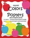 APPLES  colors posters - 11 colors, plus flashcards and pages to color