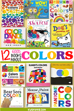 Books about colors for preschool and kindergarten