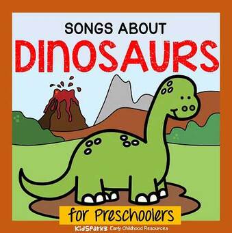 Dinosaurs  songs and rhymes for preschool