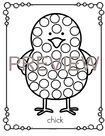 Chick dot markers bingo dauber printable. MEMBERS
