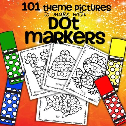 101 dot marker bingo dauber activity printables