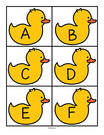 Ducks alphabet cards