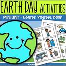 Sad/happy Earth sorting center, posters, make a booklet.