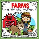 Farm Animals theme preschool activities