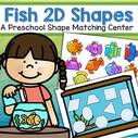 Match 9 fish 2D shapes into fish tank. 