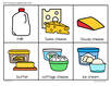 Dairy food group flashcards (12 cards)