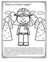 What does a forest/park ranger do?