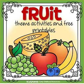 Fruit theme activities for preschool and kindergarten free