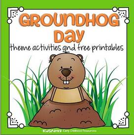 Groundhog Day theme activities for preschool and kindergarten