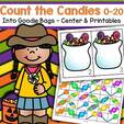 Count candies into goody bags 0-20 center