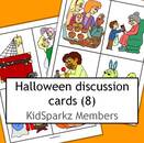 Halloween discussion flashcards