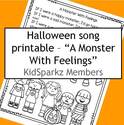 Halloween song: A Monster With Feelings 