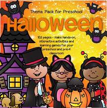 Halloween theme pack for preschool
