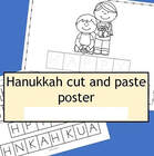 HANUKKAH Cut and Paste Poster. 