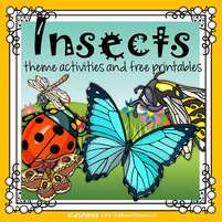 Insects theme activities for preschool and kindergarten